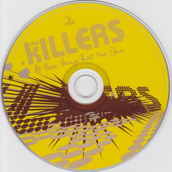 THE KILLERS All These Things That I've Done CD UK ENHANCED CARD SLVEEV LIZARD012 - Picture 3 of 3